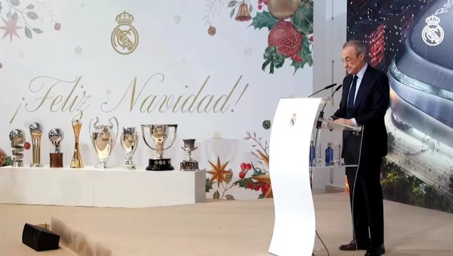 Tenía claro qué decirle a la prensa: el mensaje de Florentino a los 400 periodistas que tenía delante
