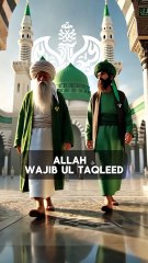 Ahle Sunnah wal Jama'a is Wajib ul Taqleed - Obligatory to Follow a Guide (Awliyah Allah)