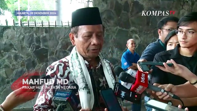 Momen Mahfud MD Wanti-wanti Presiden Prabowo soal Risiko jika Koruptor Dimaafkan