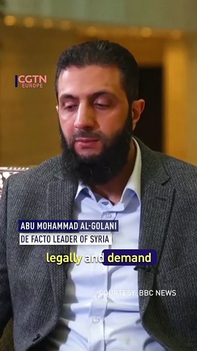 Syria's new leader calls for Assad to be returned to Syria for trial