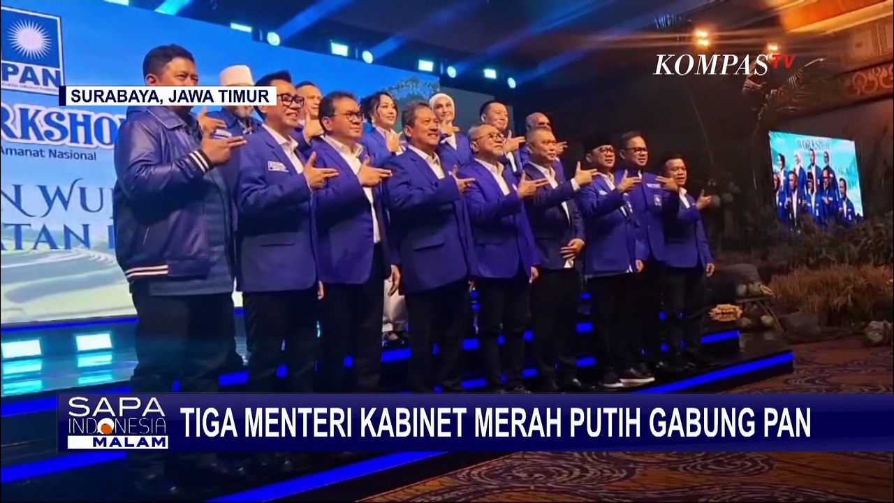 3 Menteri Kabinet Merah Putih yang Gabung PAN Diberi Posisi Ketua DPP