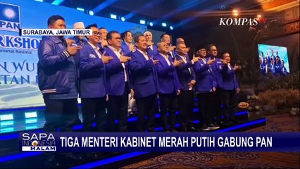 3 Menteri Kabinet Merah Putih yang Gabung PAN Diberi Posisi Ketua DPP