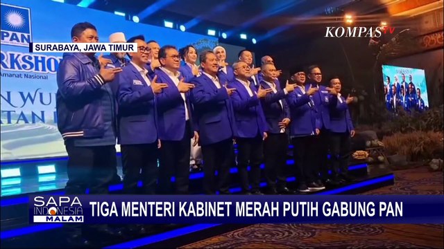 3 Menteri Kabinet Merah Putih yang Gabung PAN Diberi Posisi Ketua DPP
