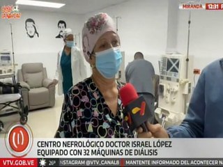 Miranda | Gobierno nacional rehabilita el Centro Nefrológico ¨Israel López¨