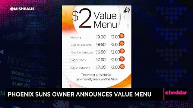 Phoenix Suns Owner Announces Value Menu