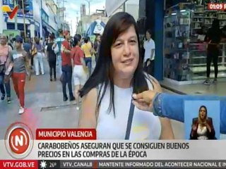 Carabobo | Ciudadanos disfrutan de una navidad más económica gracias a los buenos precios