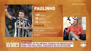 Paulinho no Palmeiras: Turma do Donos analisa possível contratação