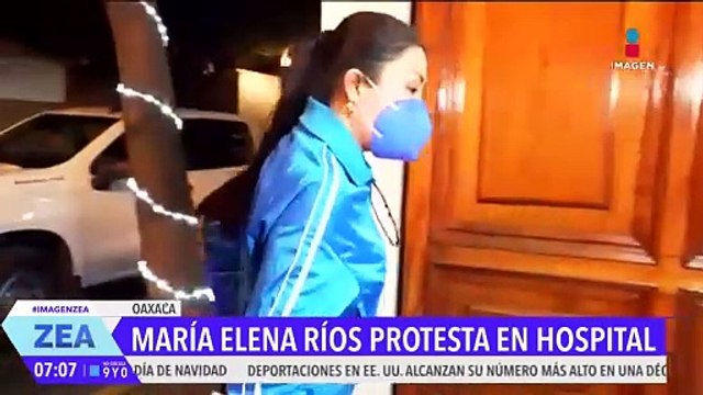 María Elena Ríos alerta sobre posible fuga de su agresor