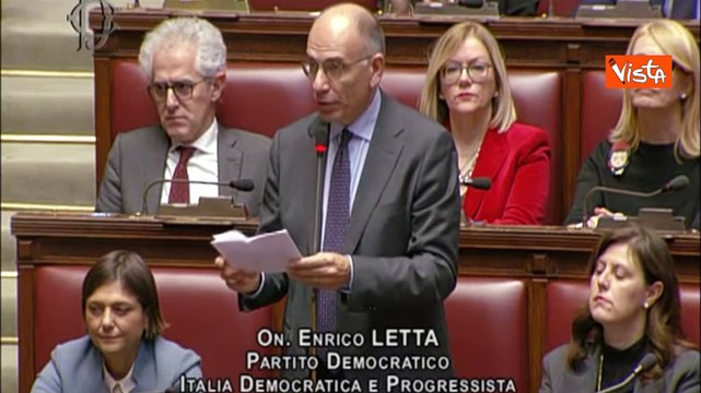 Letta si dimette: In bocca al lupo a Elly Schlein, solo io so quanto ? difficile essere Segretario