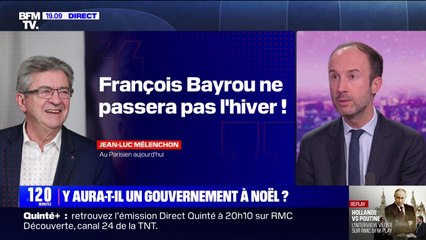 Jean-Luc Mélenchon estime que François Bayrou "ne passera pas l'hiver"