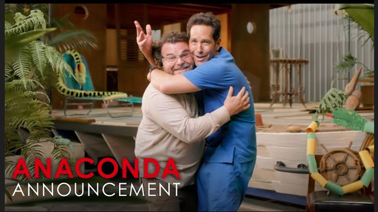Anaconda | Jack Black and Paul Rudd Announcement