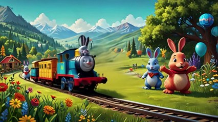 Choo Choo Numbers Train | Animation cartoon poems