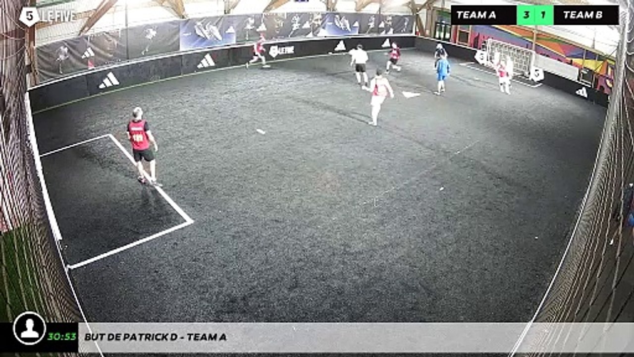 But de Patrick D - Team A