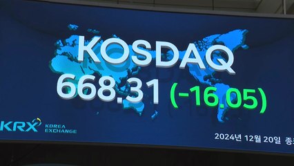 '외국인 매도'에 코스피 2,400선 코스닥 670선 붕괴 / YTN