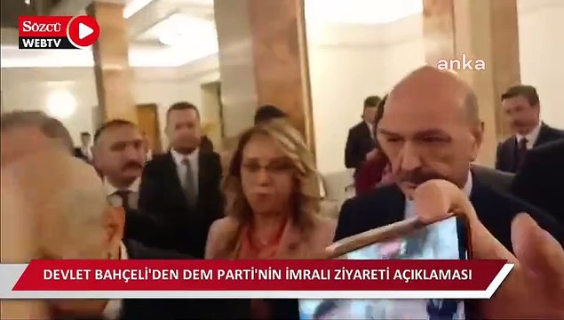 Devlet Bahçeli'den DEM Parti'nin İmralı ziyareti açıklaması: Bu görüşmenin sağlanmasında yarar var