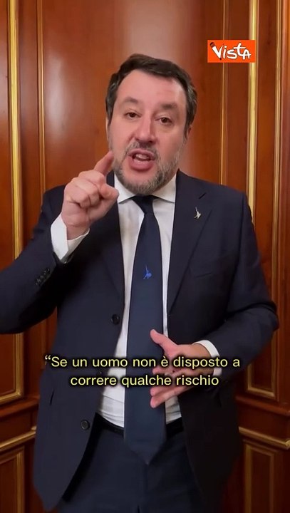 Openn Arms, Salvini: Grazie, grazie, grazie, mai mollare