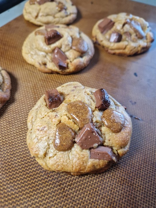 Cookie chocolat praliné