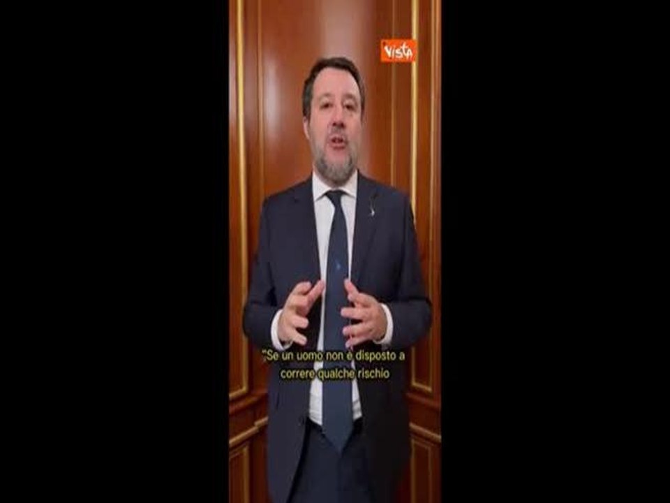 Open Arms, Salvini: Grazie, grazie, grazie, mai mollare