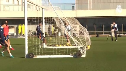 Entrenamiento Real Madrid