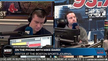WEEI Afternoons: Mike Giardi says he was told Jonathan Kraft taking notes had nothing to do with football