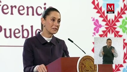 Sheinbaum afirma que su gobierno no considera por ahora una reforma fiscal 2025