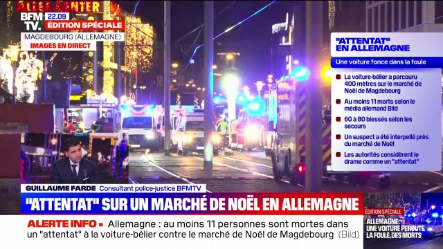 Suspicion d'attentat sur un marché de Noël en Allemagne: ce que vont chercher les enquêteurs allemands, après l'arrestation du suspect