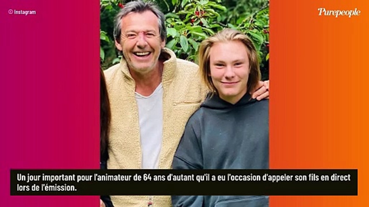Jean-Luc Reichmann papa de Swann, Rosalie et Hugo : Un de ses enfants lui fait une timide déclaration à l'antenne