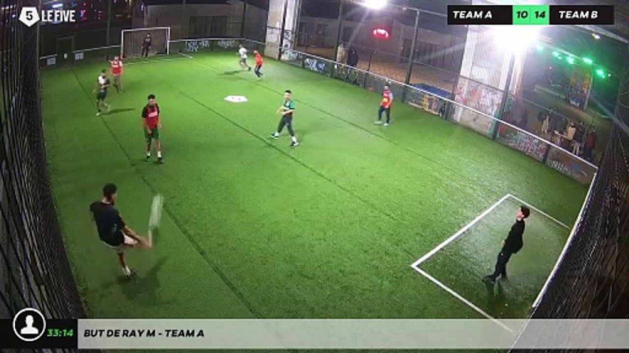 But de Ray M - Team A