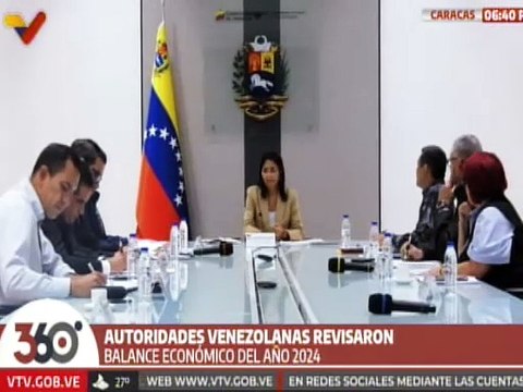 Autoridades Nacionales evalúan proyecciones del crecimiento económico para el año 2025