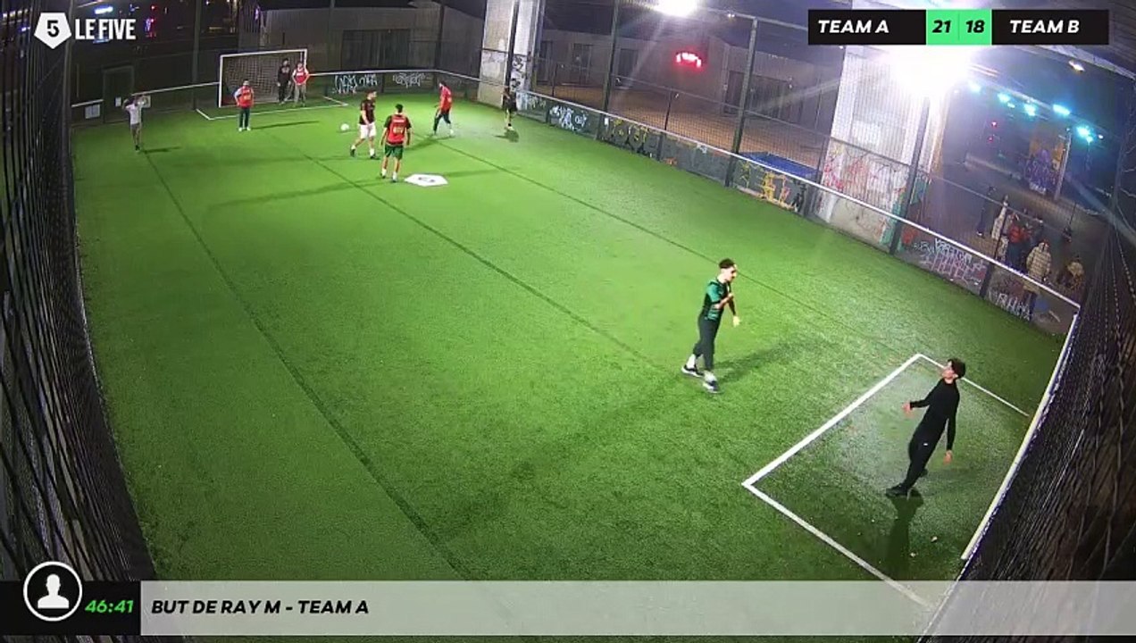 But de Ray M - Team A