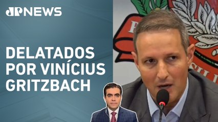 Guilherme Derrite faz reunião sobre acusações contra delegados; Vilela comenta