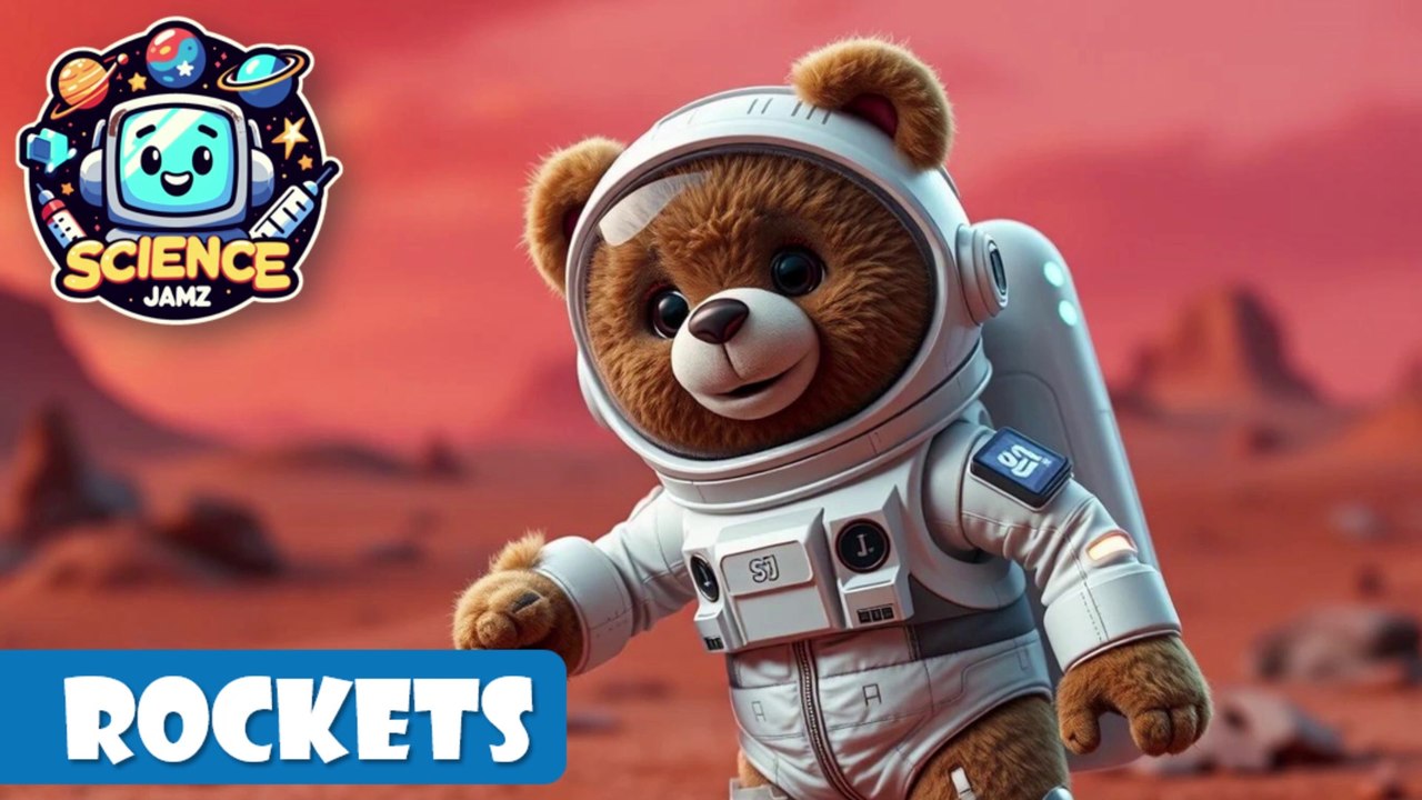 Rocket to Mars - Learn with Science Jamz - Kids Educational Nursery Dance Songs