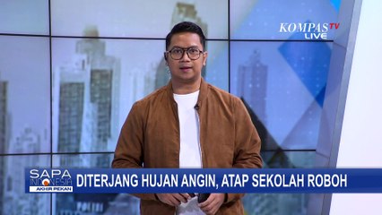 Atap Sekolah Hancur Diterjang Hujan Angin, Kerugian Ditaksir Capai Rp 50 Juta!
