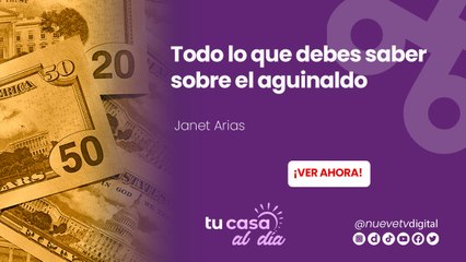 Todo lo que debes saber sobre el aguinaldo