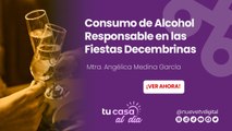 Consumo de alcohol responsable en fiestas decembrinas