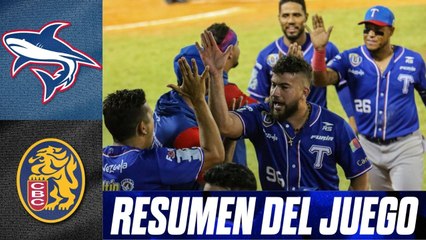 Resumen del juego Tiburones de La Guaira vs Leones del Caracas | 20 de diciembre 2024