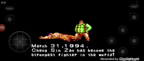 Fatal Fury 2 Cheng Sinzan vs Wolfgang Krauser luta completa