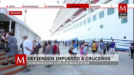 La gobernadora Mara Lezama, explica los beneficios que se obtendrán en Cozumel