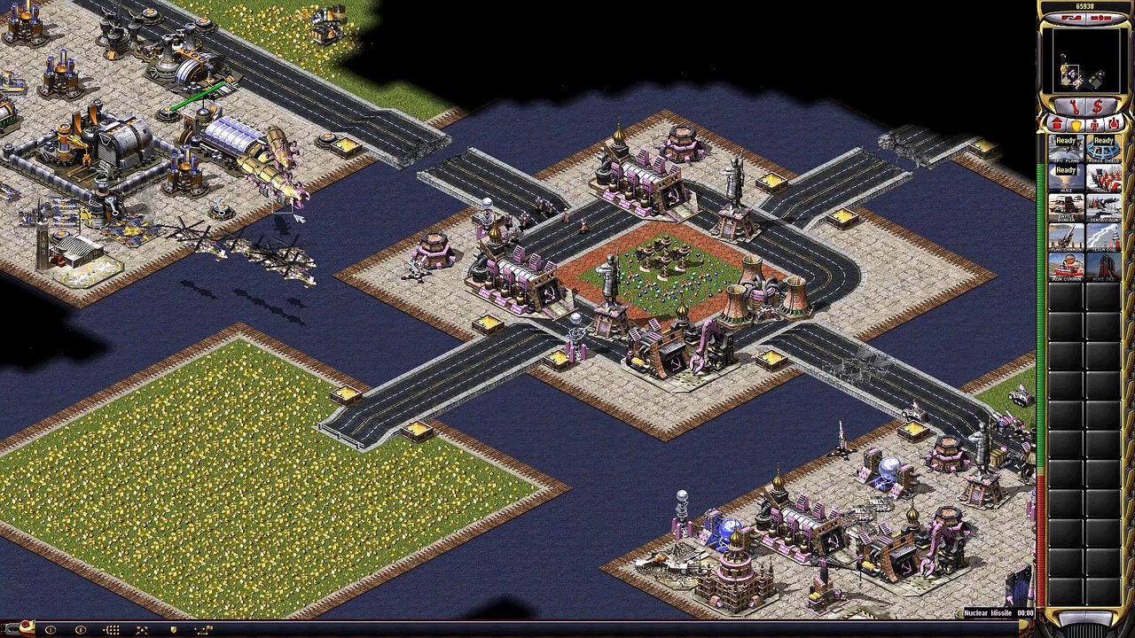 Red Alert 2 | Episode 8: Russia vs 7 superweapons Concrete island map
