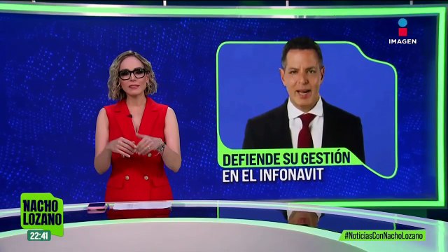 Alejandro Murat defiende su gestión en el Infonavit