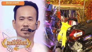 Tatay Ramon, nakatanggap ng brand new ticycle mula sa It’s Showtime | It's Showtime | Breadwinner