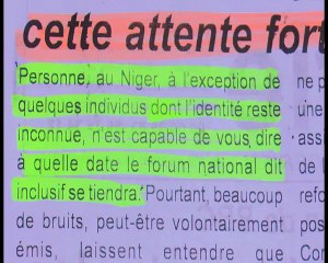 Revue Presse Labari 20 Decembre 2024