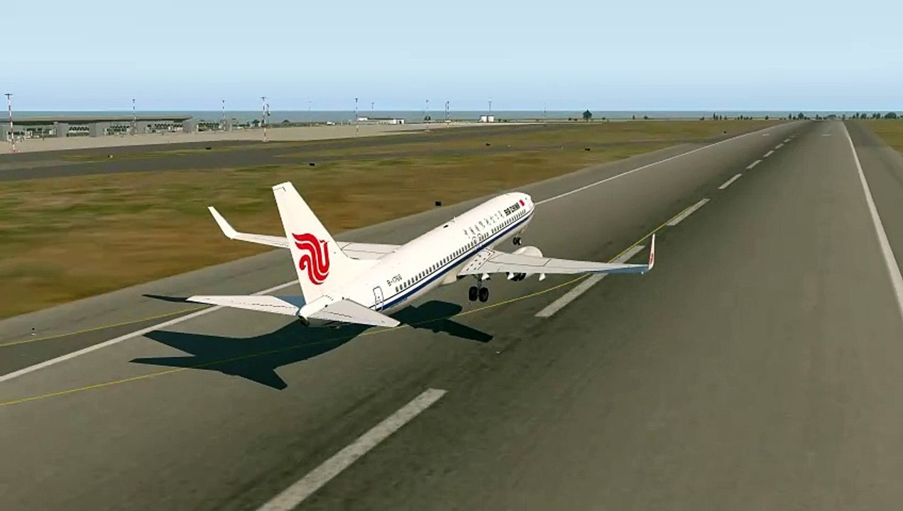 M, Mystery Takeoff: Air China Boeing 737 at Palermo Airport (PMO), Palermo, Italy #flights #fly #flightlovers #Canada #USA #Japan  #aviation #flying #FlyingLovers #aviationlovers