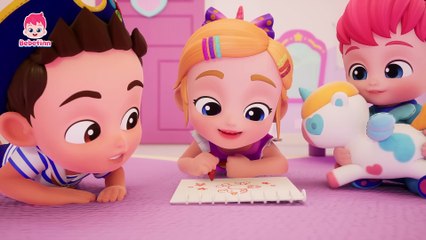 Kids _Coloring Fun with Bora and Brody!Cartoon For Kids