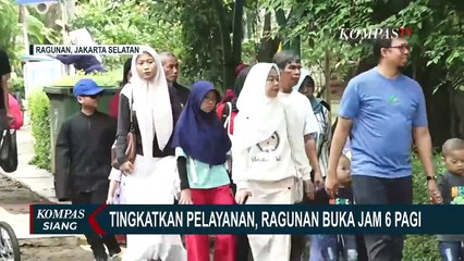 Memasuki Libur Sekolah, Pengunjung Ragunan Meningkat