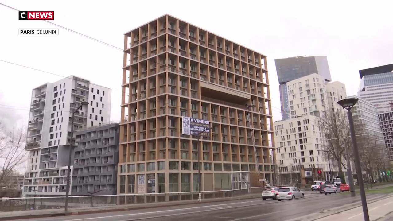 Paris : une tour de logements de 50 mètres de haut en bois