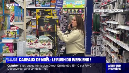 "C'est le plus gros week-end de l'année": dernière ligne droite pour faire ses cadeaux de Noël