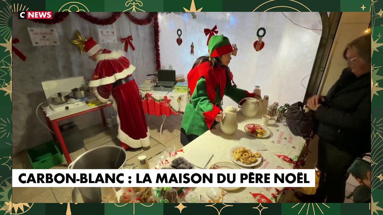 Avent 2024 : la maison du Père Noël à Carbon-Blanc