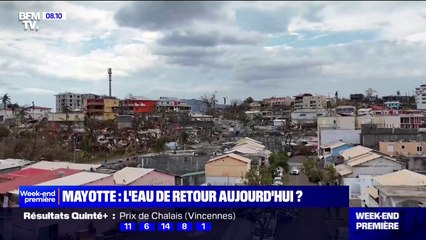 Mayotte: après le passage du cyclone Chido, l'eau et l'électricité manquent cruellement aux Mahorais