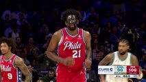 Embiid hits 34 on 76ers return